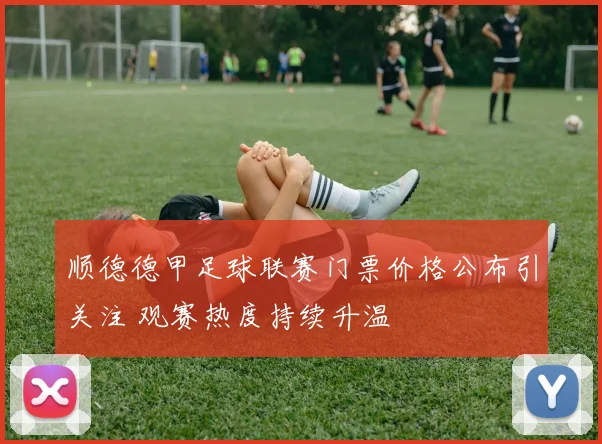 顺德德甲足球联赛门票价格公布引关注 观赛热度持续升温